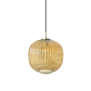 Edgeform Vibra Taklampe Ø35 Amber