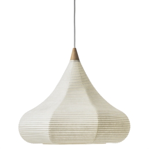 Motarasu Shizuku Taklampe Hvit/ Eik