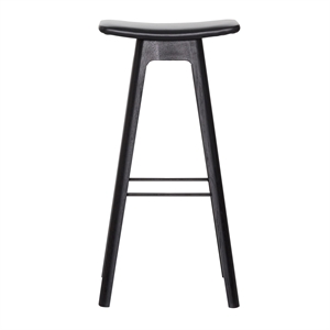 Andersen Furniture HC1 Barkrakk 80 cm Sort/ Skinn