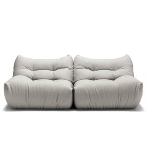 Decotique MONO 2-personers Sofa Damp Hvit