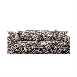 Decotique Le Grand Air 3-seters Sofa Sebra/ Brun/ Hvit