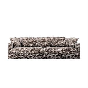Decotique Le Grand Air 4-seters Sofa Sebra/ Brun/ Hvit