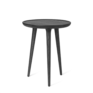 Mater Accent salongbord Sort eik medium Ø45