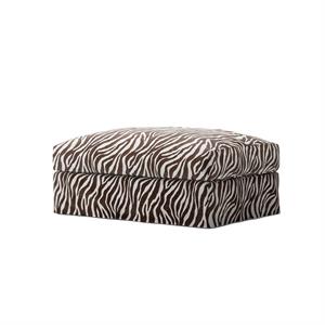 Decotique Le Grand Air Fotskammel Sebra/ Brun/ Hvit