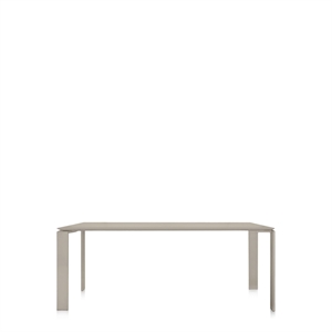 Kartell FOUR Fenix ​​​​Soft-Touch Spisebord 158x79 Beige