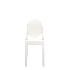 Kartell Victoria Ghost Spisestol Blank Hvit