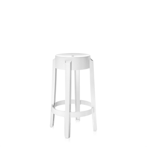 Kartell Charles Ghost Barkrakk H65 Blank Hvit