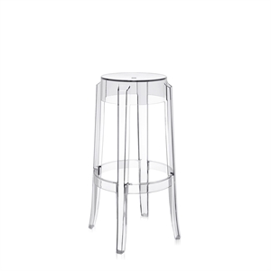 Kartell Charles Ghost Barkrakk H75 Krystall