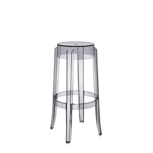 Kartell Charles Ghost Barkrakk H75 Grå
