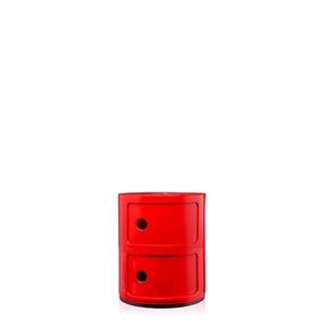 Kartell Componibili 2 Skap Rød