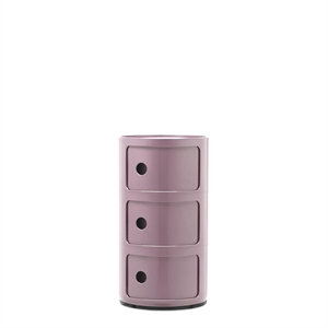 Kartell COMPONIBILI CLASSIC 3 Skap Mauve