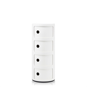 Kartell Componibili 4 Skap Hvit