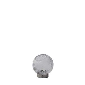 AYTM GLOBE BUBBLES Vase Ø10 Klar/ Sølv