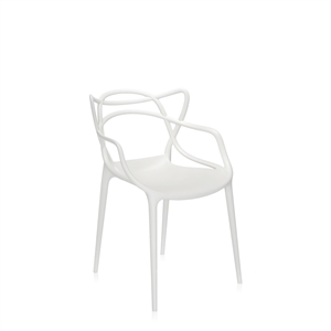 Kartell MASTERS Hagestol 4 Deler Hvit
