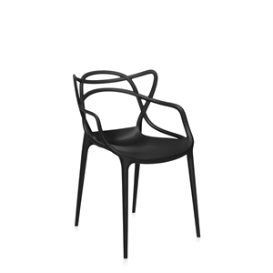Kartell MASTERS Hagestol 4-delt Sort