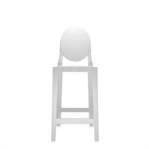 Kartell One More Barkrakk H65 Blank Hvit