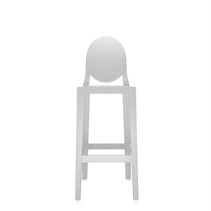 Kartell One More Barkrakk H75 Blank Hvit