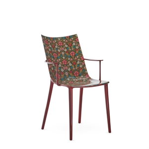 Kartell HHH Spisestuestol Burgunder/lakk