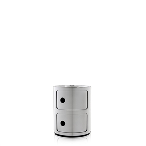 Kartell Componibili 2 Kabinett Krom