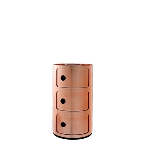 Kartell Componibili 3 Kabinett Kobber