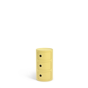 Kartell Componibili 3 Skap Bio Gul