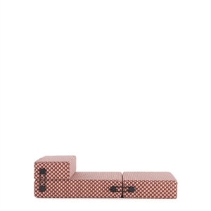 Kartell TRIX LIBERTY OBI CHECK Utendørsmadrass/sofa Rust