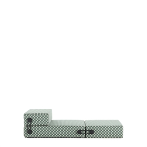 Kartell TRIX LIBERTY OBI CHECK Utendørsmadrass/sofa Sage