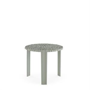 Kartell T-TABLE Sidebord Stor Grønn/tinn