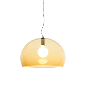 Kartell FL/Y Taklampe Ø52 Amber