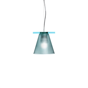 Kartell Light-Air Taklampe Sculpted Lyseblå