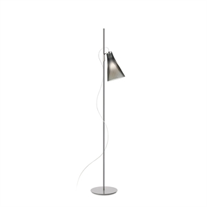 Kartell K-LUX Gulvlampe Røkt Grå/ Grå