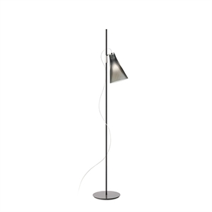 Kartell K-LUX Gulvlampe Røkt Grå/ Sort
