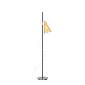 Kartell K-LUX Gulvlampe Strågul/ Sort