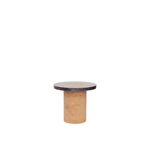 Frama Sintra Sidebord/sofabord Liten Sort Marmor/kork