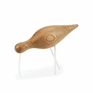 Normann Copenhagen Shorebird Eik Hvit Stor