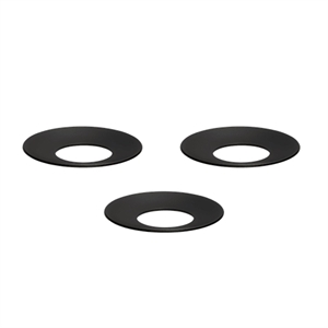 STOFF Nagel Light Mansjett 3-pakning Sort