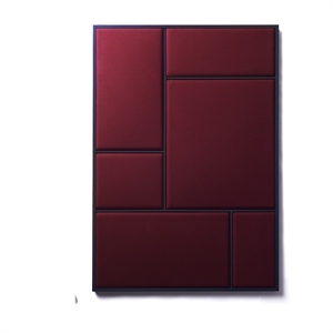 Vennligst Vent med Å Bli Sittende Nouveau Pin Oppslagstavle Stor Marineblå/Rouge Noir