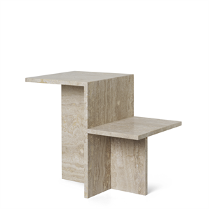 Ferm Living Distinct Salongbord Travertin