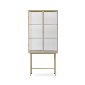 Ferm Living Haze Vitrineskap Riflet Glass Kasjmir