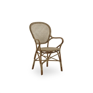 Sika-Design Rossini Spisestol med Armlener Antikk