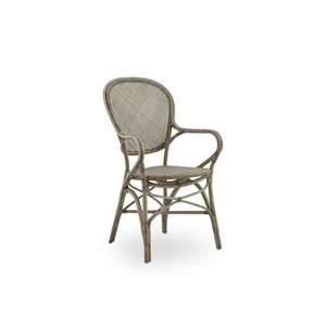 Sika-Design Rossini Spisestol med Armlener Taupe