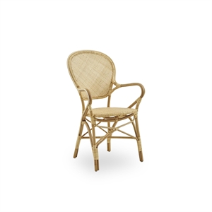 Sika-Design Rossini Spisestol med Armlener Naturfarget