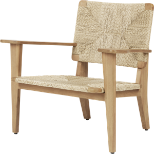 GUBI F-Chair utendørs lenestol