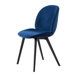 GUBI Beetle Spisestol med Plastben Trukket i Sunday 003