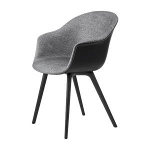 GUBI Flaggermus Spisestol Plastben Front Trukket i Vanlig 0023