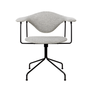 GUBI Masculo Kontorstol Trukket i Hallingdal 65 116 med Base i Sort Matt