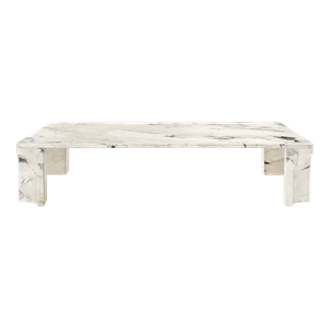 GUBI Doric Salongbord Rektangulært 140 x 80 cm Elektrisk Grå