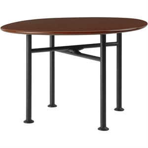 Gubi Carmel salongbord 60x60 steinrød