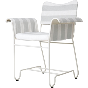 Gubi Tropique Spisestol Hvit/ Leslie Stripe 20