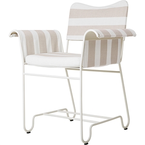 Gubi Tropique Spisestol Hvit/ Leslie Stripe 40